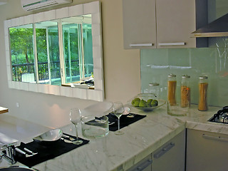 Image showing Modern kitchen