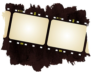 Image showing Grunge film frame