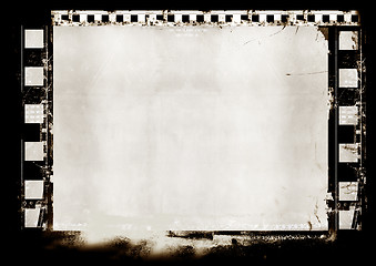 Image showing Grunge film frame