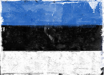 Image showing Flag of Estonia