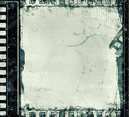 Image showing Grunge film frame