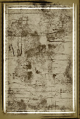 Image showing Grunge border and background