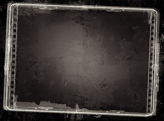 Image showing Grunge film frame