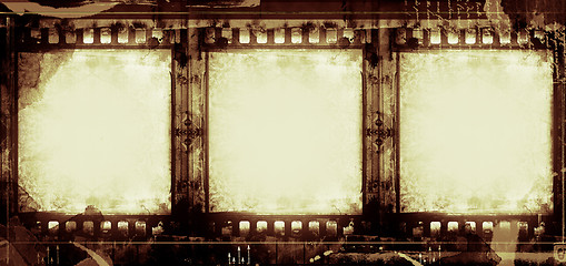 Image showing Grunge film frame