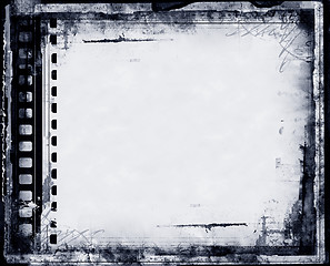 Image showing Grunge film frame