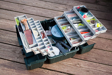 Image showing Fishing Tackle Box