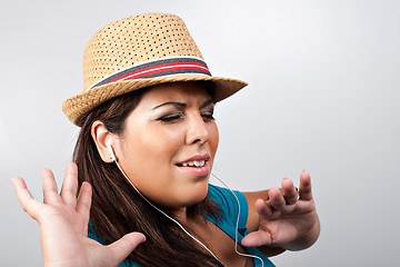 Image showing Listening to Music