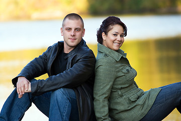 Image showing Happy Couple Outdoors