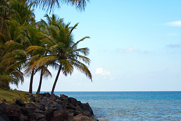 Image showing Luquillo Beach in Puerto Rico
