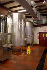 Image showing Wine Storage Tanks