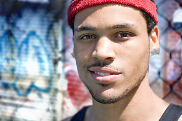 Image showing Urban Basketball Player