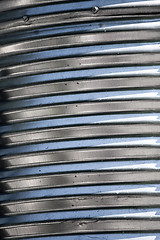 Image showing Corrugated Metal Texture