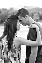 Image showing Emotional Couple