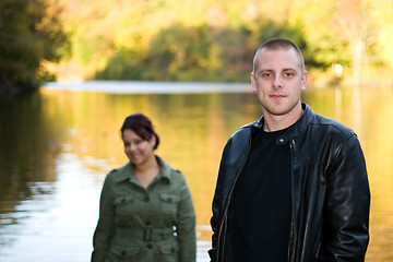 Image showing Young Couple Outdoors