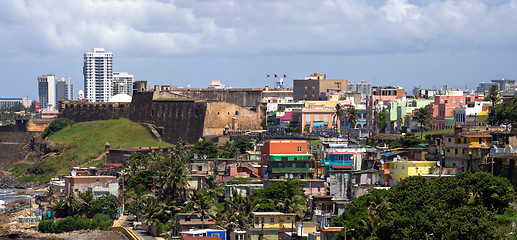 Image showing Old San Juan Coast