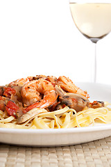 Image showing Shrimp Scampi with Linguine