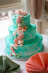 Image showing Tiered Wedding Cake