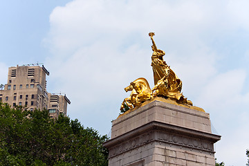 Image showing Central Park Entrance