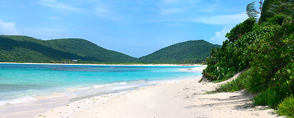 Image showing Flamenco Beach Culebra