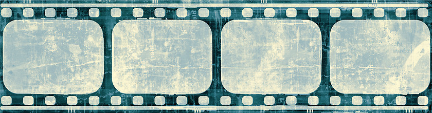 Image showing Grunge film frame