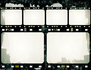 Image showing Grunge film frame