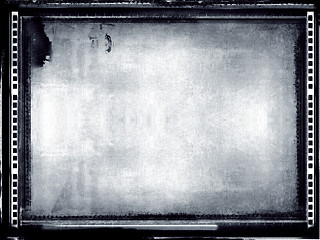 Image showing Grunge film frame