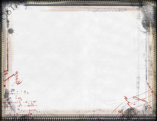 Image showing Grunge border