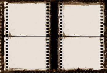 Image showing Grunge film frame