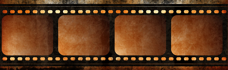 Image showing Grunge film frame