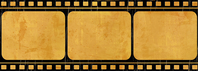 Image showing Grunge film frame