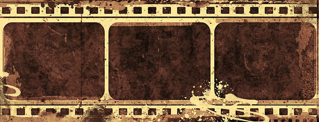 Image showing Grunge film frame