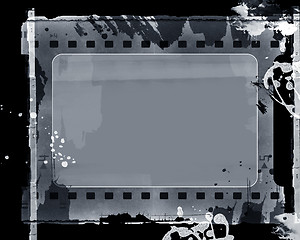 Image showing Grunge film frame