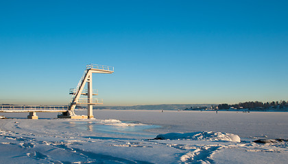 Image showing Diving Tower