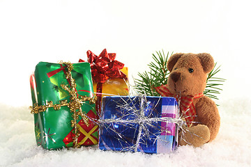 Image showing Christmas gifts