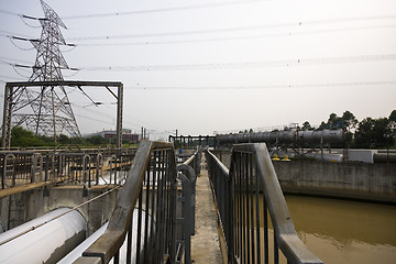 Image showing transmission tower station