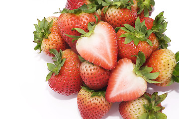 Image showing strawberry background 