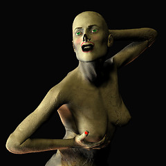 Image showing Zombie woman