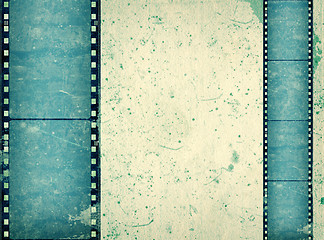 Image showing Grunge film frame