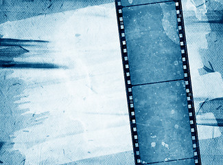 Image showing Grunge film frame