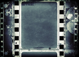 Image showing Grunge film frame