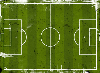 Image showing Football pitch