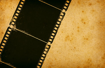 Image showing Grunge film frame