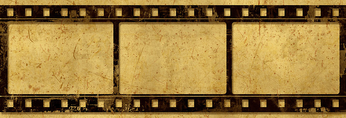 Image showing Grunge film frame