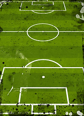 Image showing Football pitch