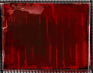 Image showing Grunge border and background