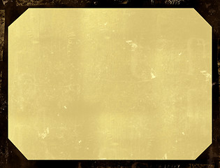 Image showing Grunge border and background