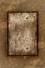 Image showing Grunge border and background