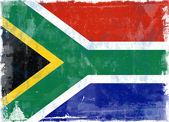 Image showing Flag of South Africa