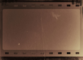 Image showing Grunge film frame