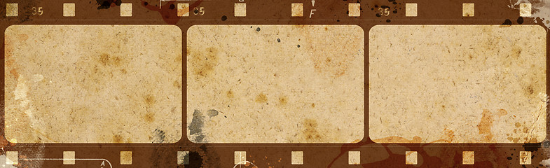 Image showing Grunge film frame